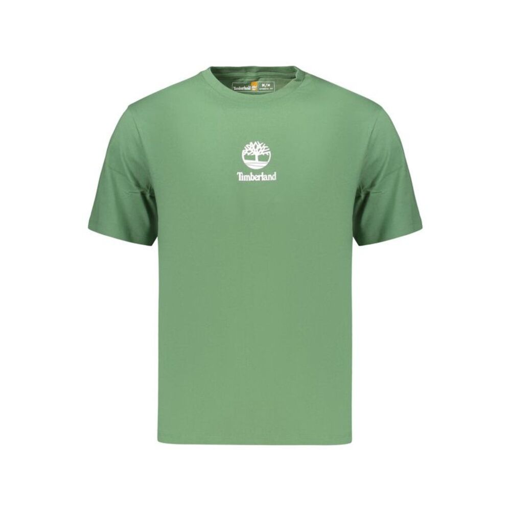 Timberland Green Cotton Men's Men's T-Shirt